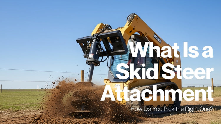 What Is a Skid Steer Attachment, and How Do You Pick the Right One?