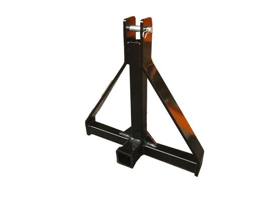 Cat 1 3 Point Hitch 2 Inch Receiver Drawbar | Heavy Duty Tractor Trailer Hitch