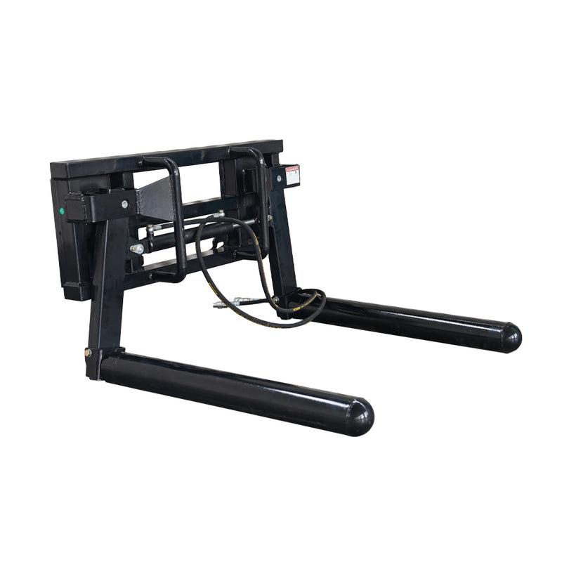 hydraulic skid steer bale lifter handler for round and square bales