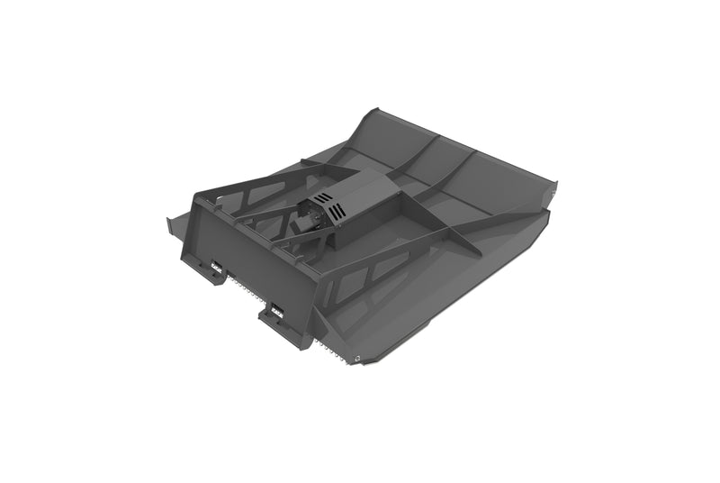 Skid Steer Brush Cutter Attachment High Flow | Heavy Duty Brush Mower for Land Clearing