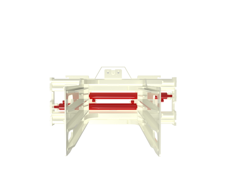 Hydraulic Bale Clamp Forklift Attachment | Waste Paper & Cotton Bag Handler 2-3.5 Ton