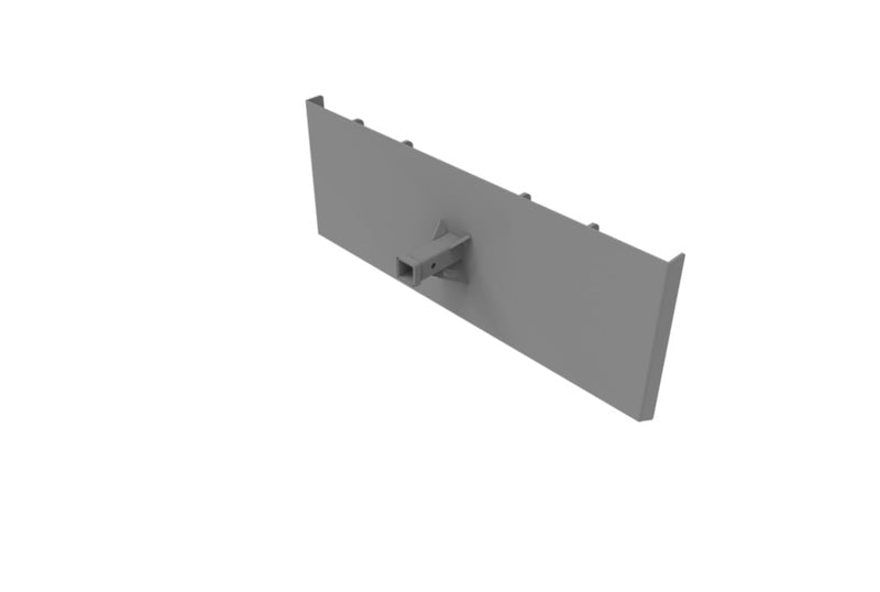 Skid Steer Trailer Receiver Hitch Plate 2 Inch | Heavy Duty Quick Tach Mount S-TRH1140
