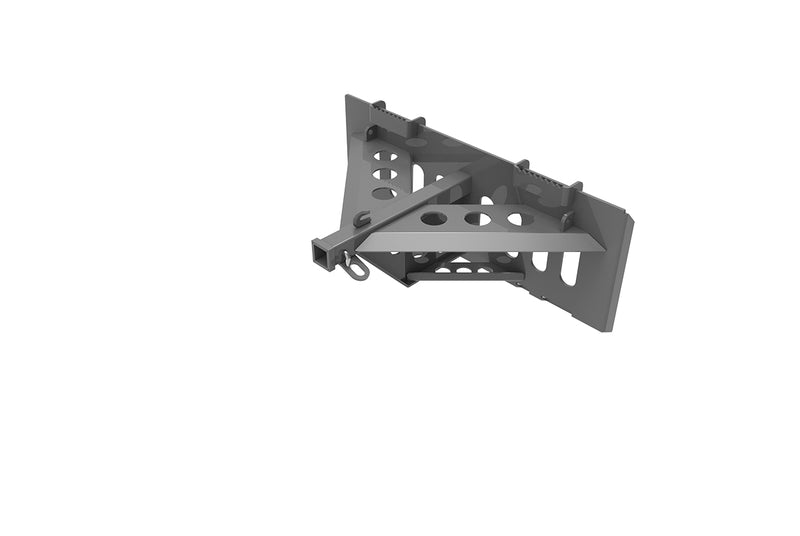 LANDYINDUS S-UH686 Skid Steer Quick Tach Multi-Purpose Utility Hitch with 2" Receiver Tow & Lift