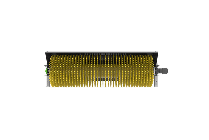 LANDYINDUS S-HAB Skid Steer Hydraulic Angle Rotary Broom | 72" 30° Sweep Snow Debris Quick Attach