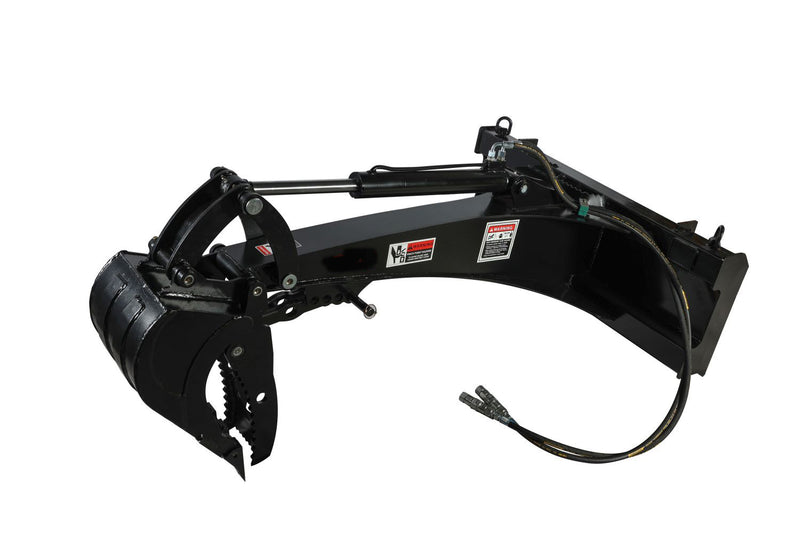 LANDYINDUS Skid Steer Backhoe Attachment with Thumb | Universal Quick Attach 9" to 24" Bucket