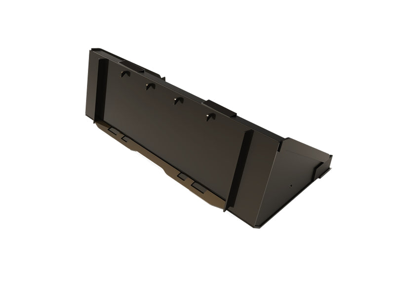 LANDYINDUS Extreme-Duty Skid Steer GP Bucket | 12mm Plate 20mm Cutting Edge 63" to 84" Quick Attach