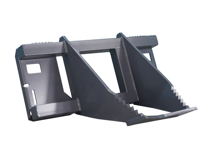 LANDYINDUS Heavy-Duty Skid Steer Tree Grubber Attachment | 28" Root Puller Land Clearing Quick Attach