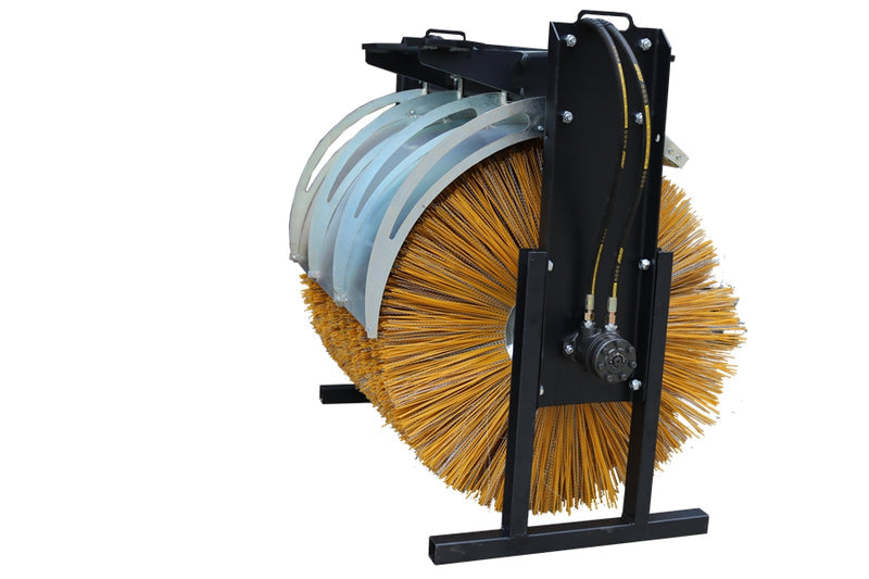 LANDYINDUS Excavator Hydraulic Broom Sweeper Attachment 1–2.7m | 2–14 Ton | Road & Site Sweeper