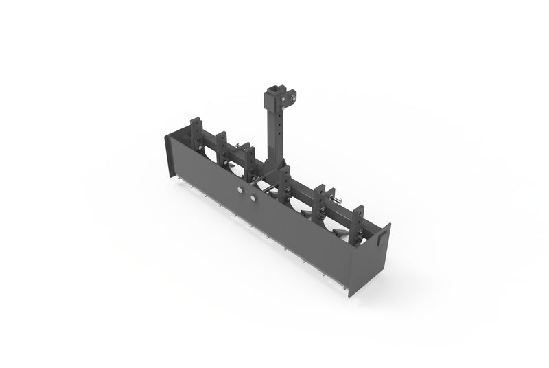 LANDYINDUS Heavy Duty 3 Point Box Blade Scraper 55" | Cat 0 & Cat 1 Tractor