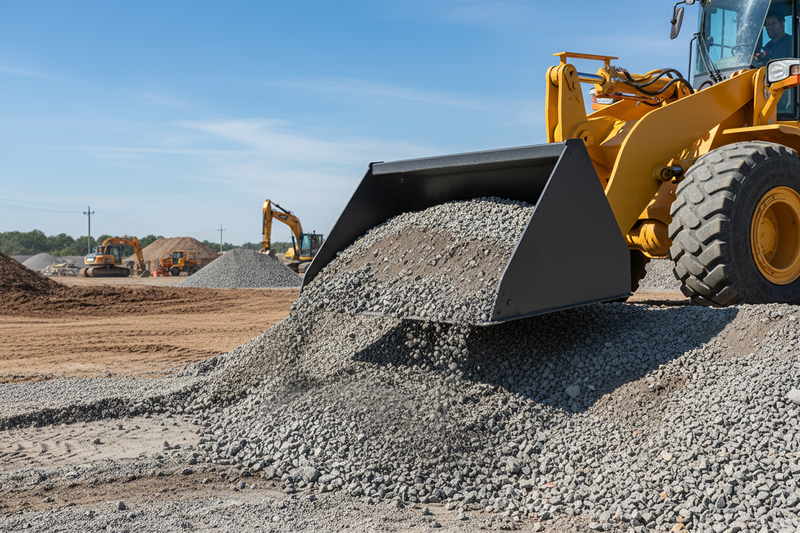 LANDYINDUS Heavy Duty General Purpose Bucket 78–102" | Euro Quick Attach Front Loader