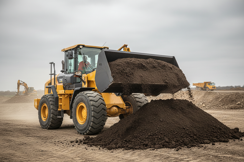 LANDYINDUS 107" Heavy Duty Soil Bucket 2.5m³ | Euro Quick Attach Front Loader
