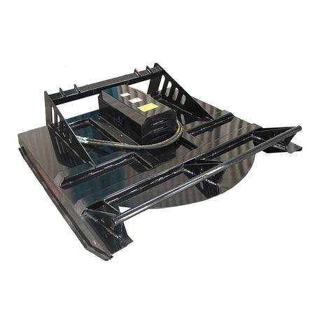 LANDYINDUS 72" Hydraulic Brush Cutter for Skid Steer | Land Clearing & Forestry Mulching | Universal Quick Attach