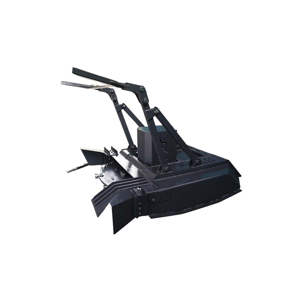 LANDYINDUS 72" Skid Steer Disc Mulcher Attachment | Hydraulic Heavy Duty Forestry Mulcher | Land Clearing | Universal Quick Attach