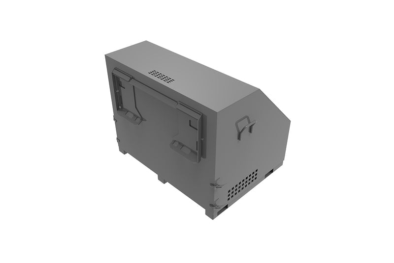 LANDYINDUS Skid Steer Waste Incinerator Attachment | Portable Refuse Burner | 1.47m³ | MP1140 Universal Quick Attach