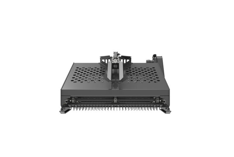 LANDYINDUS 66 Inch Skid Steer Hydraulic Landscape Rake | 50° Tilt | Rock Collection & Soil Prep | MP1140