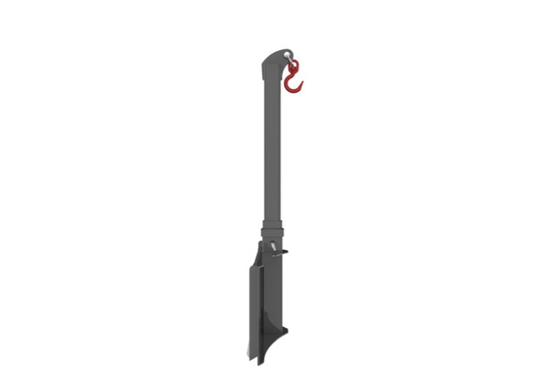 LANDYINDUS Mini Loader Lifting Jib Attachment | 1,000kg SWL | Heavy Duty Crane Arm | MP1140 Universal Quick Attach