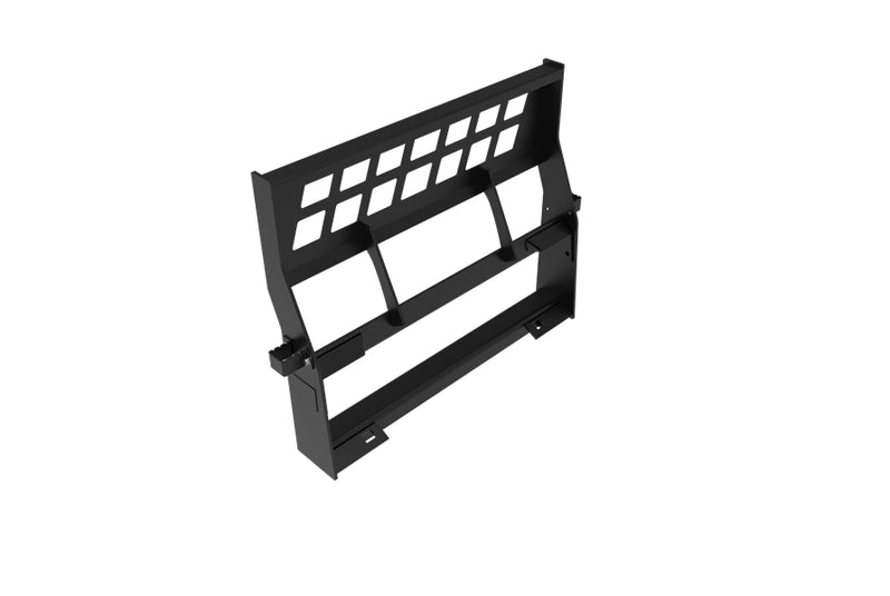LANDYINDUS Skid Steer Pallet Forks | 44" | 1,000kg SWL | Class 1A | Heavy Duty Load Guard | ASV1100 Quick Attach