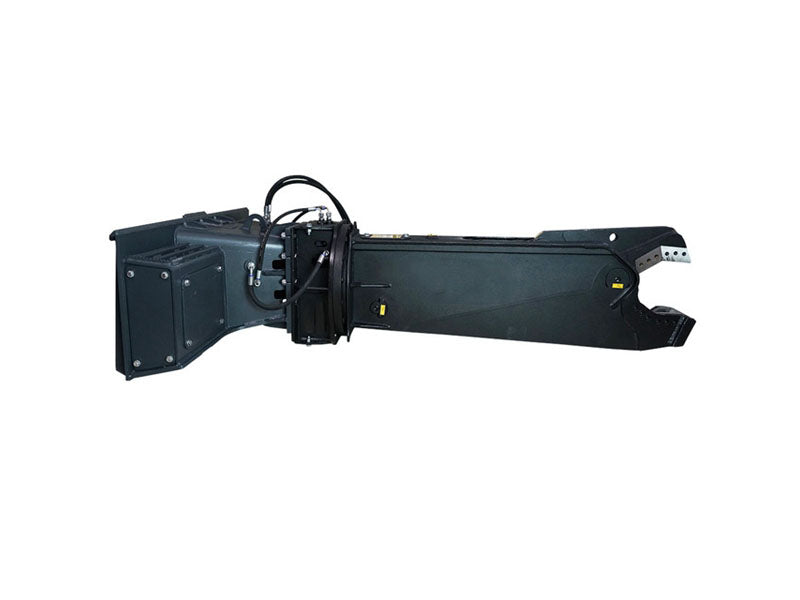 LANDYINDUS 64" Skid Steer Scrap Shears | 360° Continuous Rotation | Straight Lower Jaw | 0–200mm Opening | Hydraulic Metal Cutting | MP1140