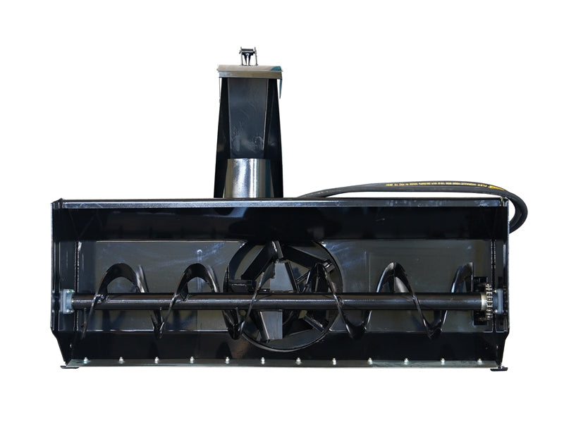 LANDYINDUS 72" Skid Steer Hydraulic Snow Blower | No Shear Pin | 40ft Throw | Direct Drive Auger | Replaceable Cutting Edge | MP1140