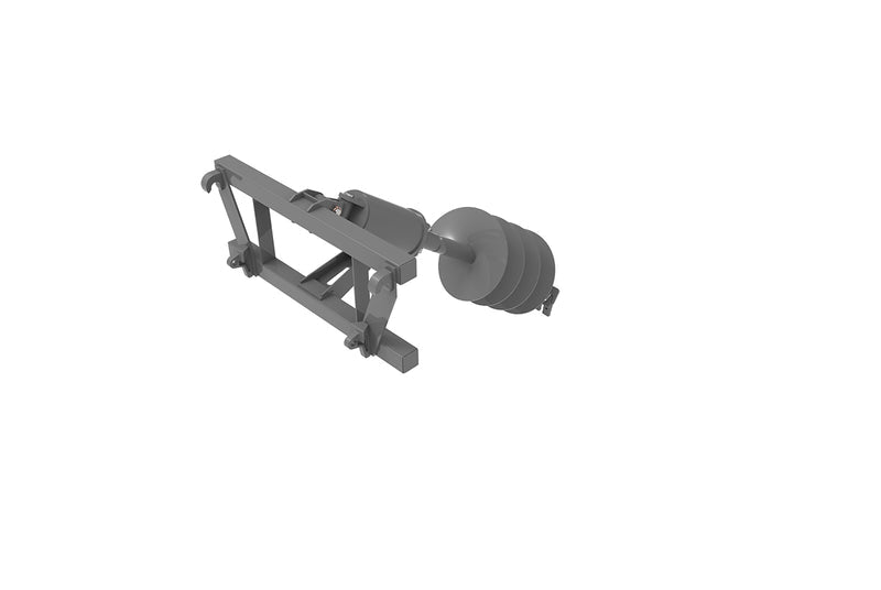LANDYINDUS Excavator Hydraulic Drive Auger | Planetary Gear | 300mm & 460mm Bits | 1,160mm Drill Pipe | Euro Quick Attach | T-AG23