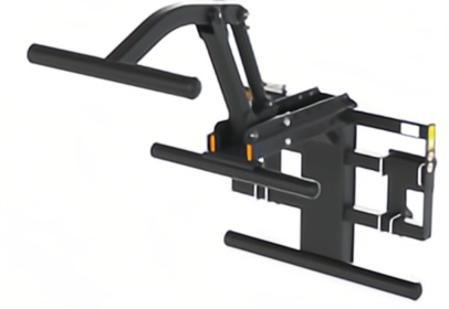 LANDYINDUS 48" Top Arm Bale Handler | Damage-Free Silage Wrap | Gravity Drop Arm | No-Weld Contact Surface | 1,000–1,500mm | Euro Quick Attach