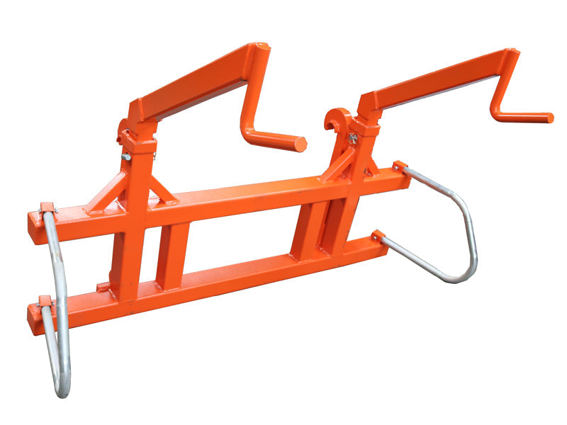 LANDYINDUS Dual Arm Telescopic Big Bag Lifter | 1,000kg Per Arm (2,000kg Total) | Two FIBCs Simultaneously | Curved Hook | Euro & SMS | T-BBH2