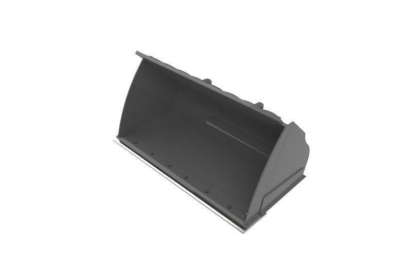 LANDYINDUS 106" Wheel Loader General Purpose Bucket | 2,700mm | 2.24m³ | Straight Edge | 8mm Plate | Big BM Quick Attach | T-LSB2700