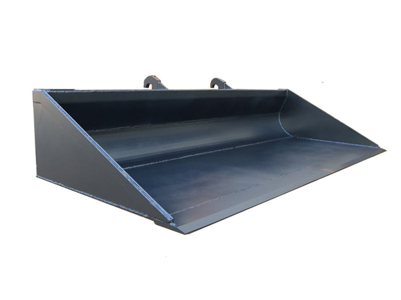 LANDYINDUS Light Duty Leveling Bucket | 59"-94" (1,500-2,400mm) | 0.50-0.78m³ | Low Back Plate Visibility | SMS, Trima & Euro | Compact Tractor | T-LLB