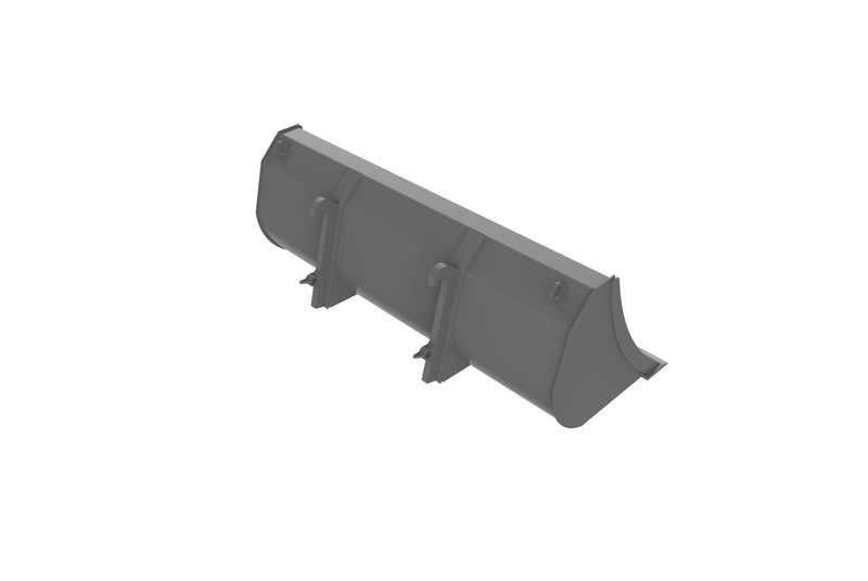 LANDYINDUS 71" Front Loader Leveling Bucket | 1,800mm | 0.46m³ | 175kg | 5mm Plate | Low Back Plate Visibility | SMS, Trima & Euro | Sub-Compact Tractor | T-GB1800