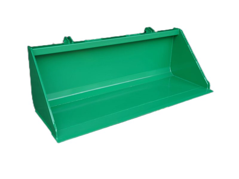 LANDYINDUS 72" John Deere Quick Attach Loader Bucket | 1,830mm | 0.367m³ | 6mm Plate | Rolled Rear Bottom | JD Green | 200, 500, H100 & D100 Series | T-JDB1830