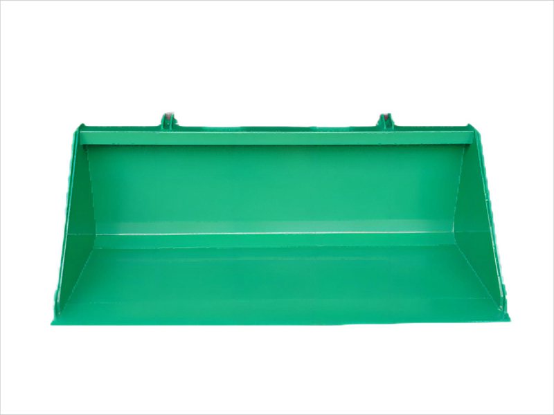 LANDYINDUS 72" John Deere Quick Attach Loader Bucket | 1,830mm | 0.367m³ | 6mm Plate | Rolled Rear Bottom | JD Green | 200, 500, H100 & D100 Series | T-JDB1830