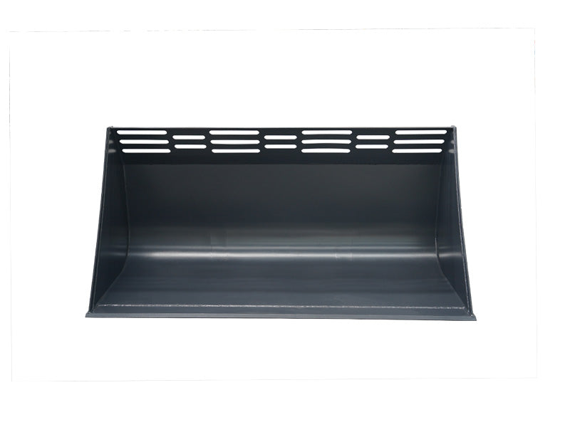 LANDYINDUS Front Loader Light Material Bucket | 79"-94" (2,000-2,400mm) | 1.10-1.30m³ | Snow, Silage, Wood Chip | Underside Reinforced | Optional See-Through Bars | Euro, SMS, Z602 & A | T-LMB