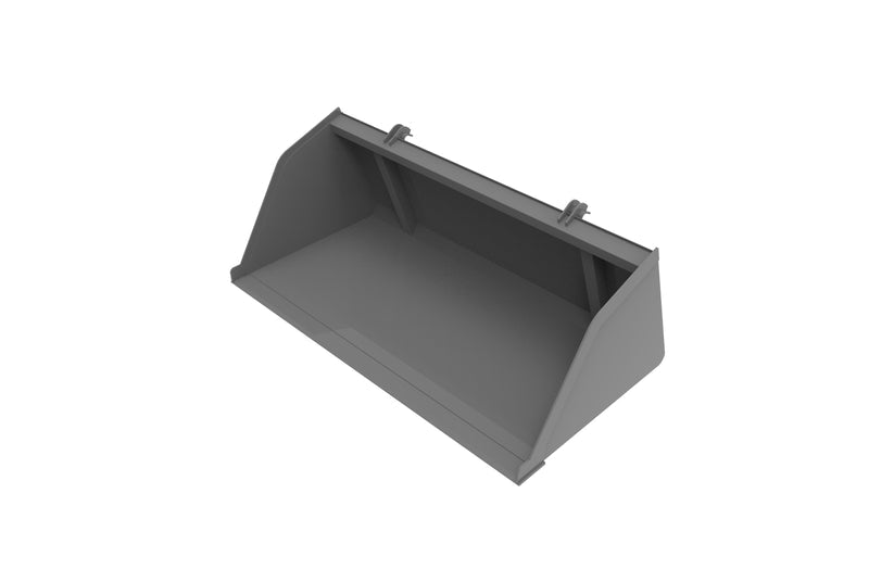 LANDYINDUS Heavy Duty Snow Bucket | 72" & 96" | 0.73-0.98m³ | High Sides | Rolled Rear Bottom | 3mm High-Tensile Steel | John Deere Quick Attach | T-SB