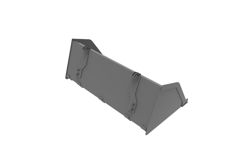 LANDYINDUS Heavy Duty Snow Bucket | 72" & 96" | 0.73-0.98m³ | High Sides | Rolled Rear Bottom | 3mm High-Tensile Steel | John Deere Quick Attach | T-SB