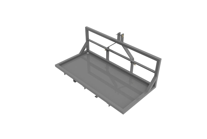 LANDYINDUS 3-Point Hitch Carry All Platform | 1,800×960mm | Cat 1 | No Hydraulics Required | 120kg | Flat Deck Tractor Transport | T-CP1800