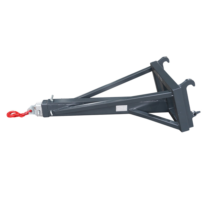 LANDYINDUS Telescopic Crane Jib | 2.2t, 4t, 6t & 10t | Up to 6.01m Reach | Euro, SMS, Z602, Big BM & BM L150/180 | Front Loader | T-CJ