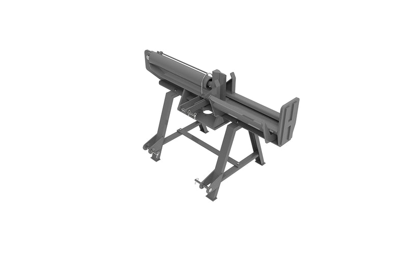 LANDYINDUS 25 Ton Inverted Log Splitter | 650mm Log Length | Two-Way | 6"×10" Steel Frame | Cat 1 & 2 / S45 Skid Steer | 16MPa | T-LS25