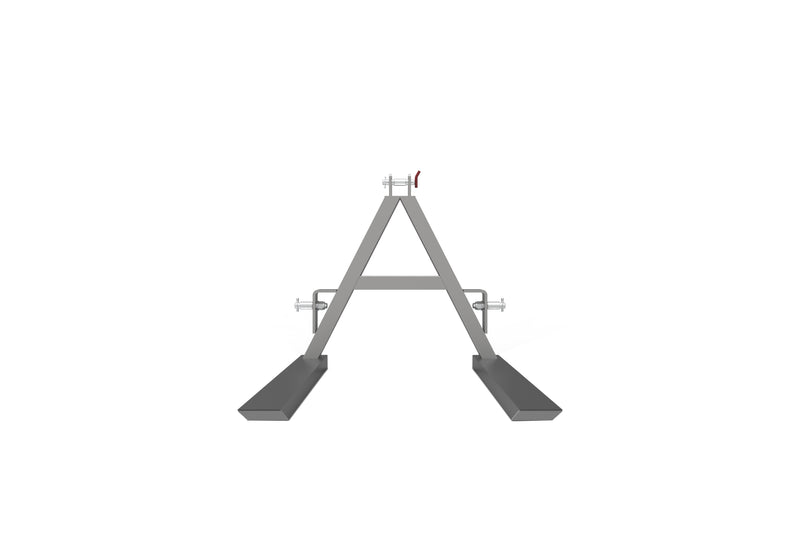 LANDYINDUS 3-Point Hitch Pallet Forks | 300, 1,000 & 1,500kg SWL | Adjustable Spacing | Folding Forks | Cat 1 & 2 | Tractor Material Handling | T-3PF