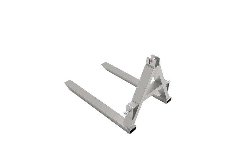 LANDYINDUS 3-Point Hitch Pallet Forks | 300, 1,000 & 1,500kg SWL | Adjustable Spacing | Folding Forks | Cat 1 & 2 | Tractor Material Handling | T-3PF