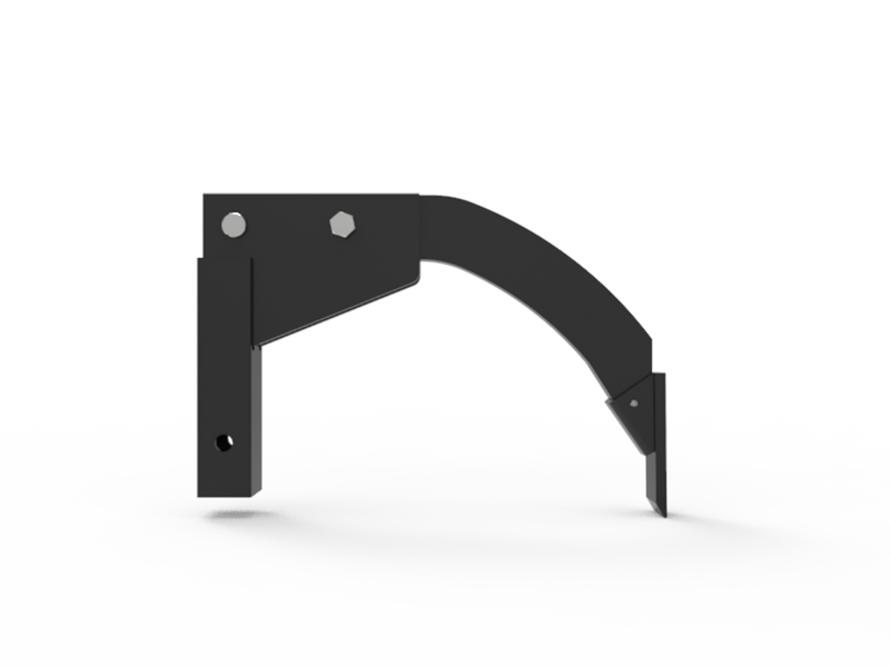 LANDYINDUS Hitch Mounted Subsoil Ripper | 2" Receiver | 4 Depth Settings | Reversible Carbon Steel Shank | Shear Bolt Protection | ATV UTV Cat 0 & 1 | T-RPV2