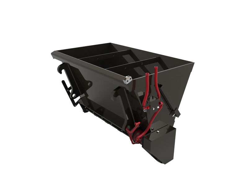 LANDYINDUS Hydraulic Salt Spreader | Self-Loading | 350, 800, 1,000 & 1,500L | Anti-Bridging Agitator | 4-Setting Discharge | 6mm Plate | Galvanized | SMS, Euro, Z602 & 3-Point | T-SPR