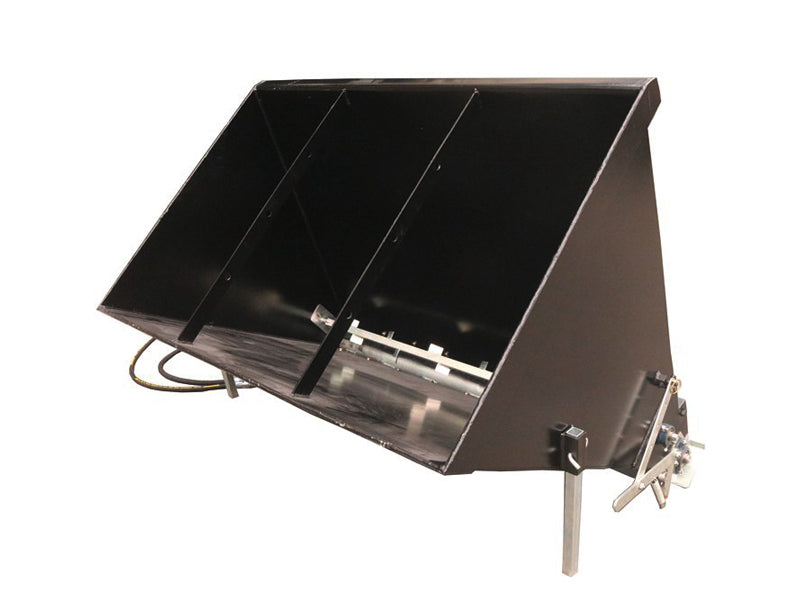 LANDYINDUS Hydraulic Salt Spreader | Self-Loading | 350, 800, 1,000 & 1,500L | Anti-Bridging Agitator | 4-Setting Discharge | 6mm Plate | Galvanized | SMS, Euro, Z602 & 3-Point | T-SPR