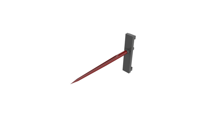 LANDYINDUS Slip-On Hay Bale Spear | Forklift Pallet Fork Converter | No Welding | Class 2A 1,350kg & Class 4A 1,000kg | φ45×1,100mm | T-HS2A & T-HS4A