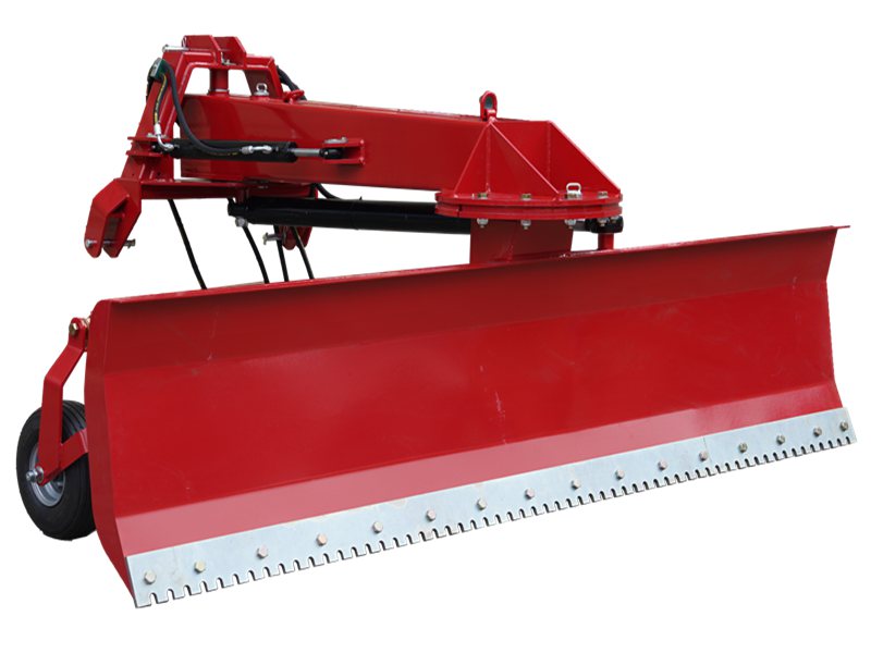 LANDYINDUS Dual Cylinder Hydraulic Snow Plow | Angle + Boom Rotation | 2.5–3.0m | 737mm Blade | 5mm Plate | Hardened Edge | Optional Ice Edge & Depth Wheels | 3-Point | T-SP-2HY
