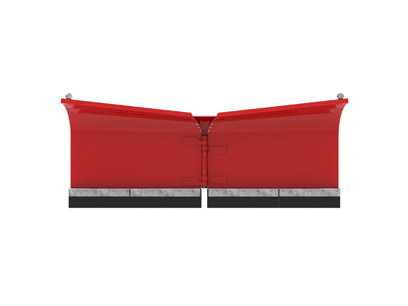 LANDYINDUS Hydraulic V Plow | 4-Position: V-Forward, V-Rear, Left & Right Angle | Rubber Blade | Reversible Wear Inserts | Spring Protection | Z602 | Front Loader | T-SPV250