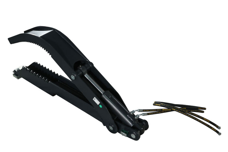 LANDYINDUS Hydraulic Timber Grab | FEM 2A & 3A Pallet Fork | No Welding | 380–1,140mm Opening | Removable Lower Hook | 16 MPa | 60 LPM | T-TG2A & T-TG3A