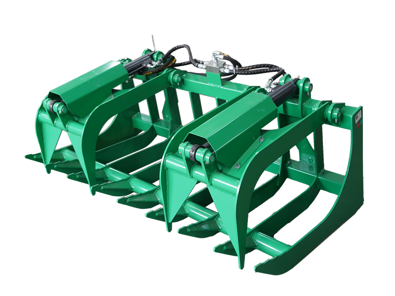 LANDYINDUS Hydraulic Root Grapple | John Deere | 72" (1,830mm) | 1,225kg SWL | Serrated Edge | 985mm Teeth | 390–813mm Opening | 16 MPa | T-RG1830