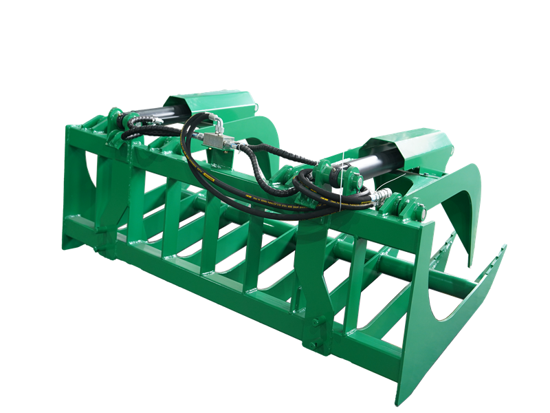 LANDYINDUS Hydraulic Root Grapple | John Deere | 72" (1,830mm) | 1,225kg SWL | Serrated Edge | 985mm Teeth | 390–813mm Opening | 16 MPa | T-RG1830