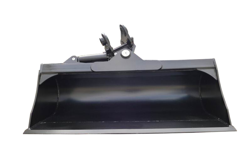 LANDYINDUS Hydraulic Tilt Bucket | 2×45° Tilt | 1–18T | S30, S40, S50, S60 & S70 | Single & Dual Cylinder | Ditching, Grading & Slope Finishing | ME-TB / E-TB Series