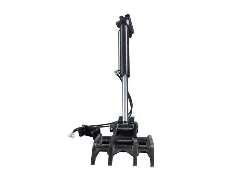 LANDYINDUS Hydraulic Excavator Rake Thumb | Open-Tine Sorting & Separation | 203–610mm Rake Width | 711–1,473mm Length | 16 MPa | 60 LPM | Weld-On | Rocks, Roots, Rebar & Rubble | E-PD Series